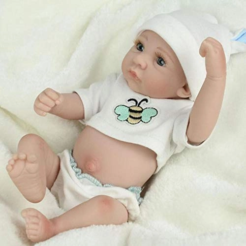 Reborn Baby Doll - 260-280mm Silicone vinyl Male Ages 1+ Bundle