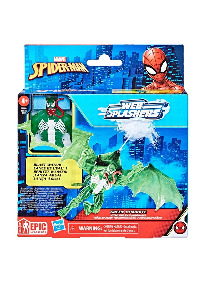 Epic Hero Series Web Splashers - Green Symbiote Venom (F8968)