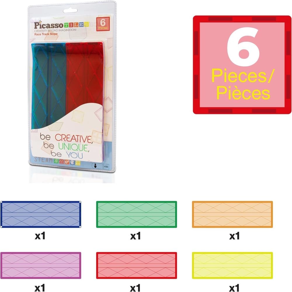 Race Track Ramp - 6 pcs