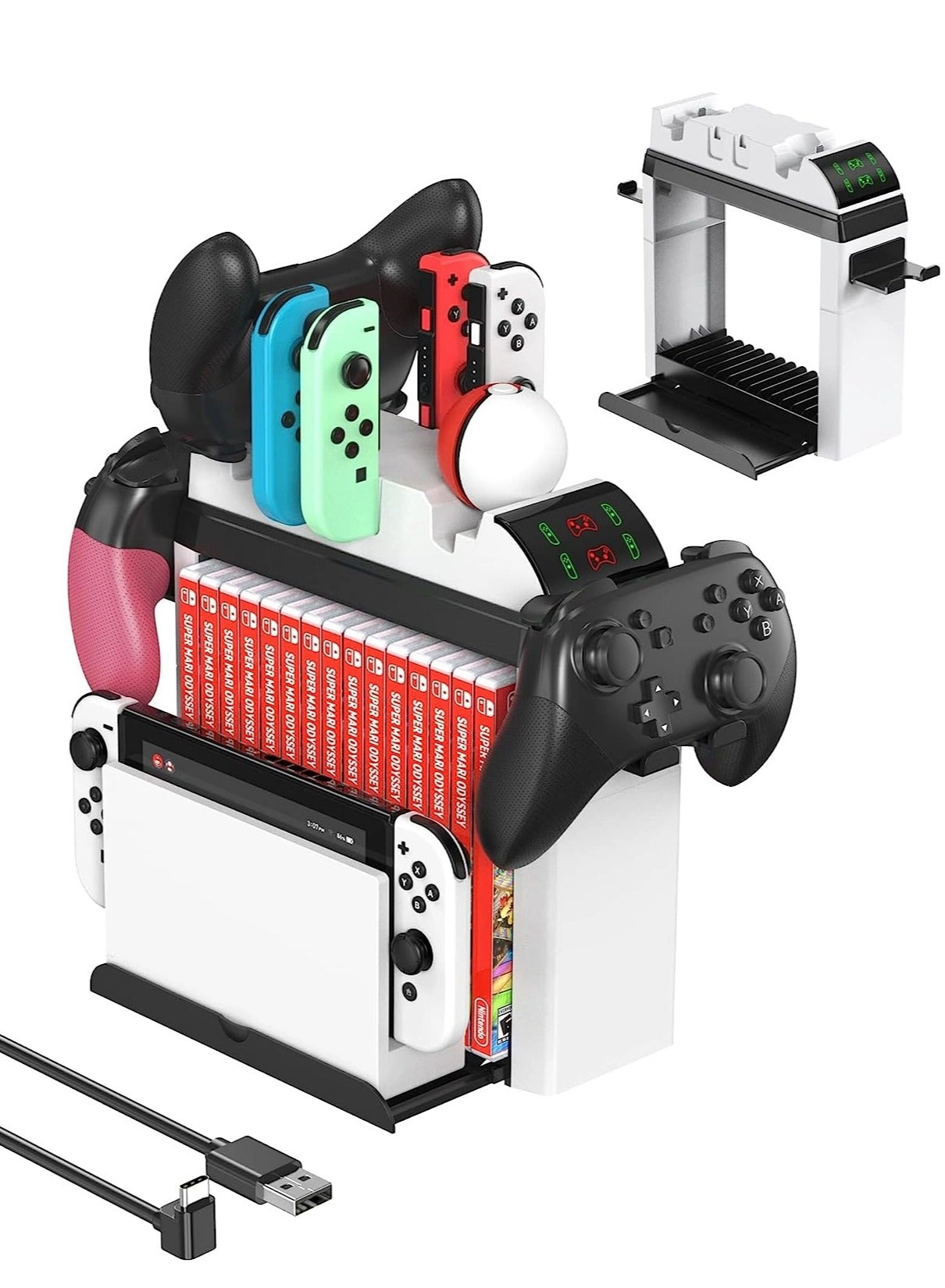 Barakah Switch Games Organizer Station - Switch OLED