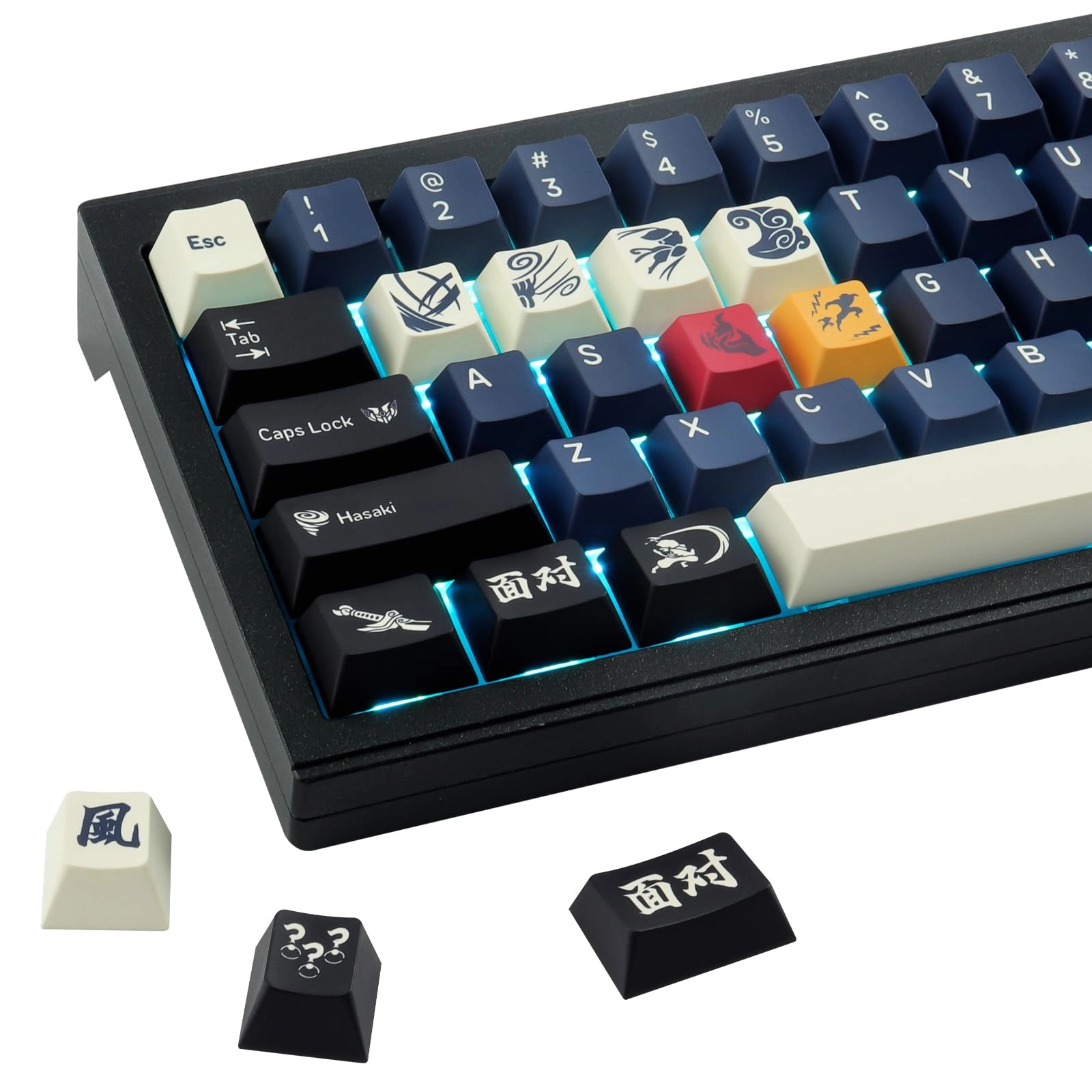 DinBum PBT Keycaps - ANSI
