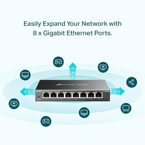 TL-SG108E 8-Ports