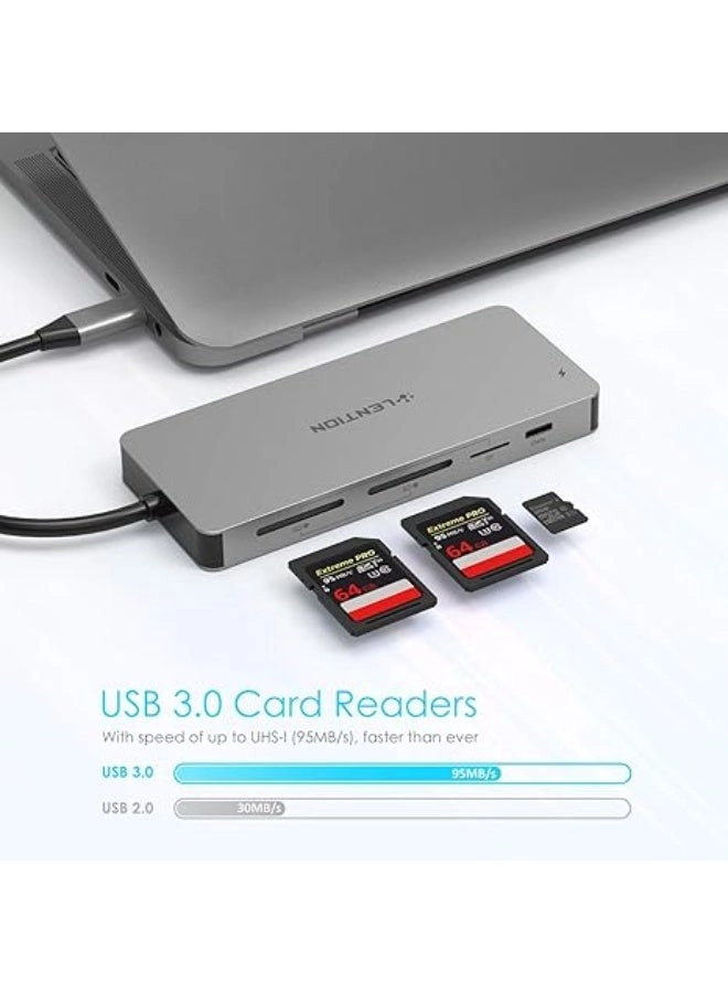 USB C Hub - 4K HDMI Gigabit Ethernet 3 USB 3.0