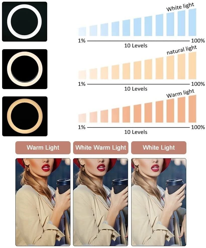 LED Ring Light - 4in 9cm