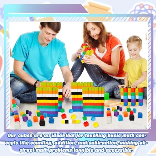 Linking Cubes - 3 years and up 1200 pieces