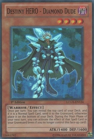 Konami Destiny HERO - Diamond Dude LCGX-EN124