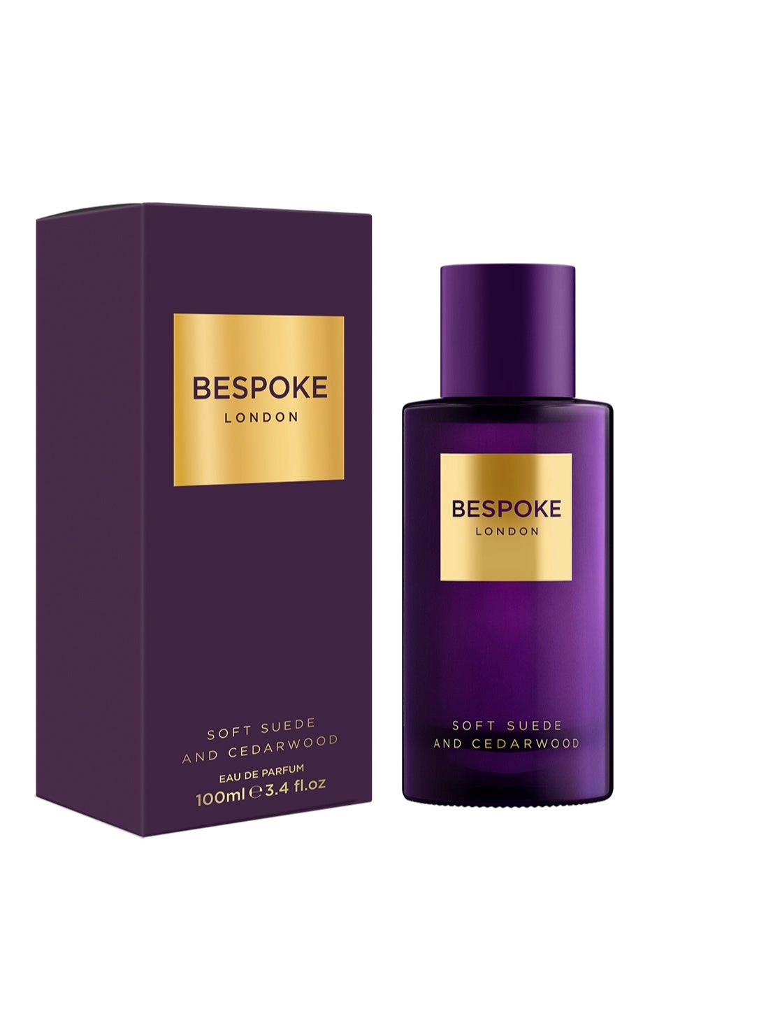 BESPOKE LONDON Soft Suede & Cedarwood Eau de Parfum - 100ml