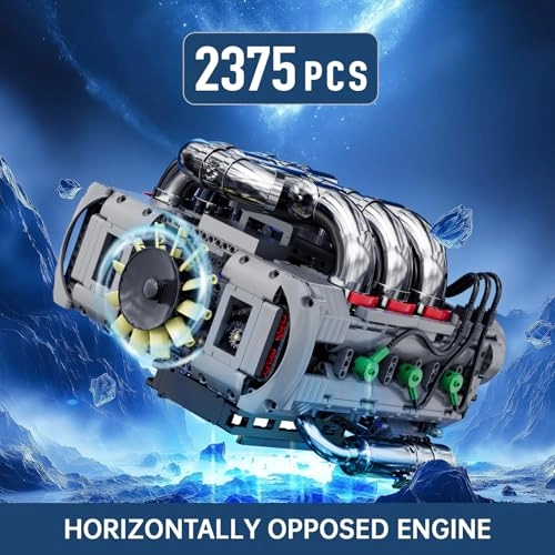 Flat-Six Engine Model Kit (10181) - Battery Box