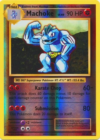 Pokmon Pokemon Machoke 58/108