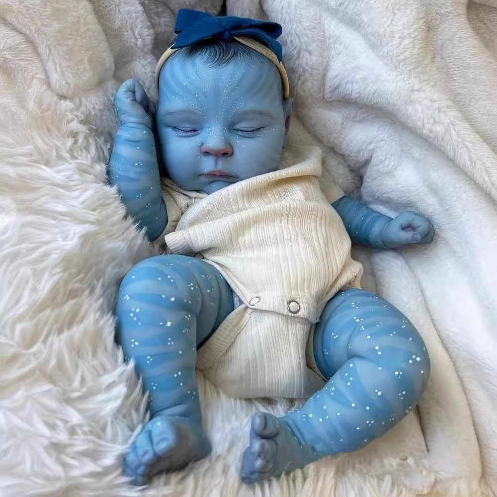Peaches Reborn Baby Doll - 20 inch full vinyl limbs soft cloth body