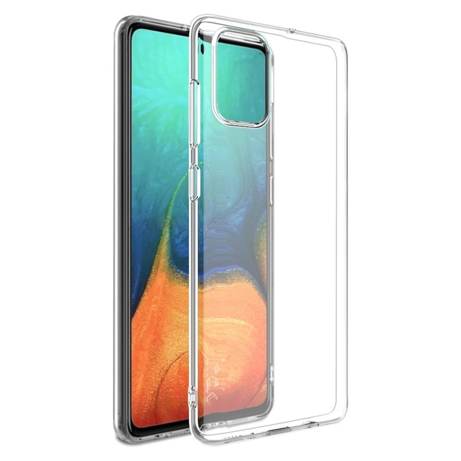 5D Tempered Glass+ Back Case for Samsung A51