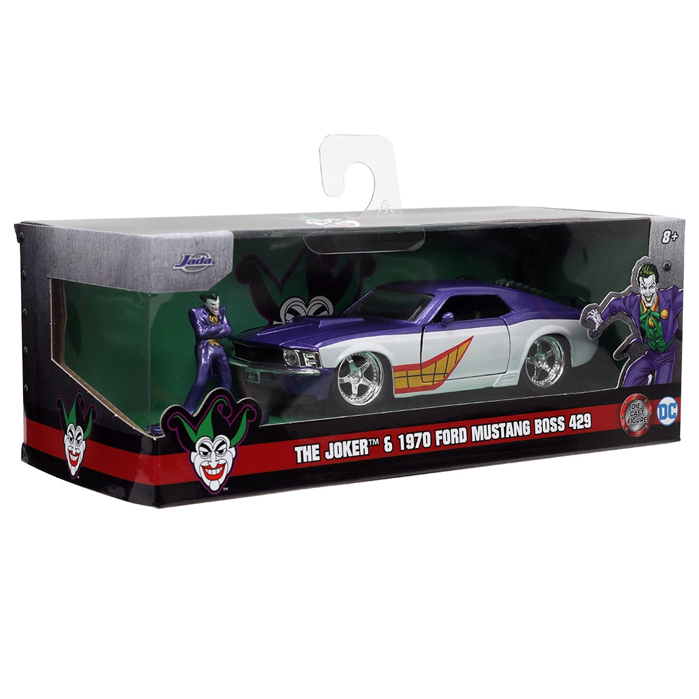 DC Joker Ford Mustang - 1:32 die-cast