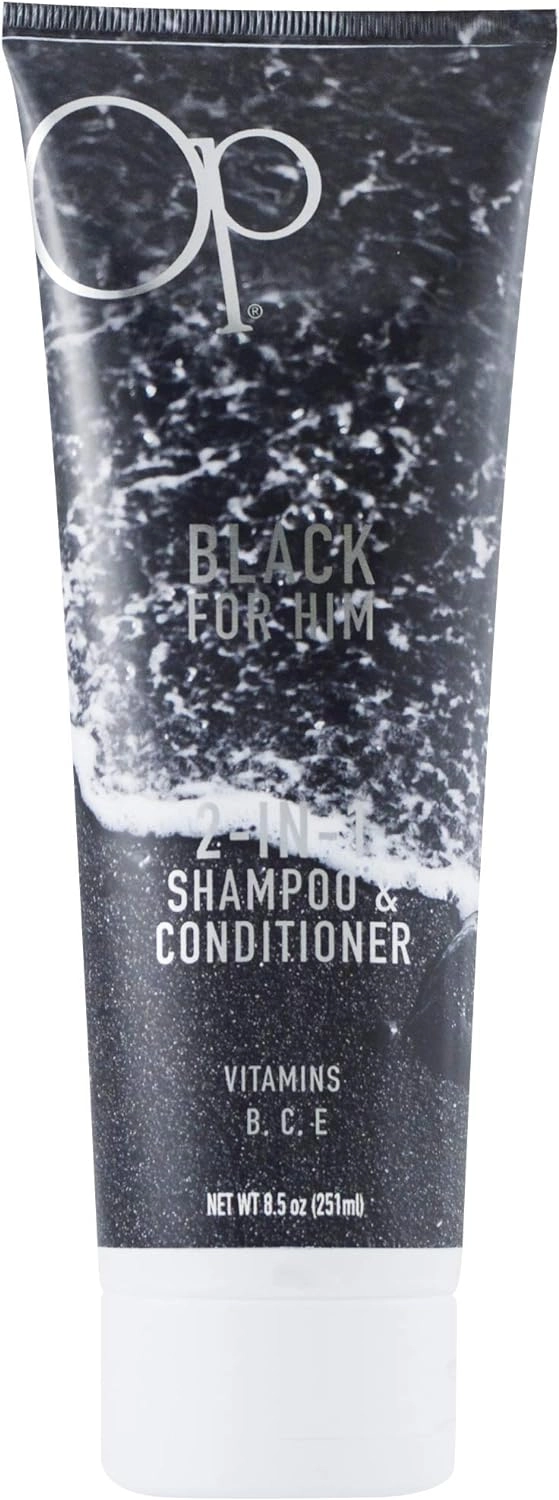 OP Black Eau De Toilette Spray - 3.4 Oz + 2-In-1 Shampoo & Conditioner - 8.5 Oz + Moisturizing Body Wash - 8.5 Oz