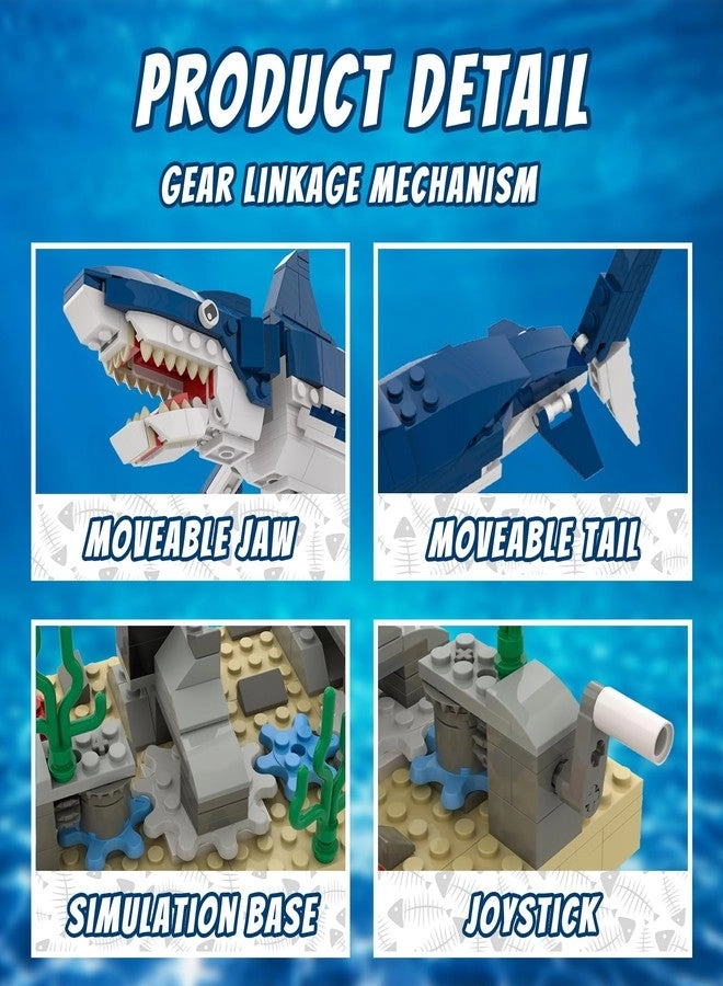 Shark Building Block Set - 369pcs