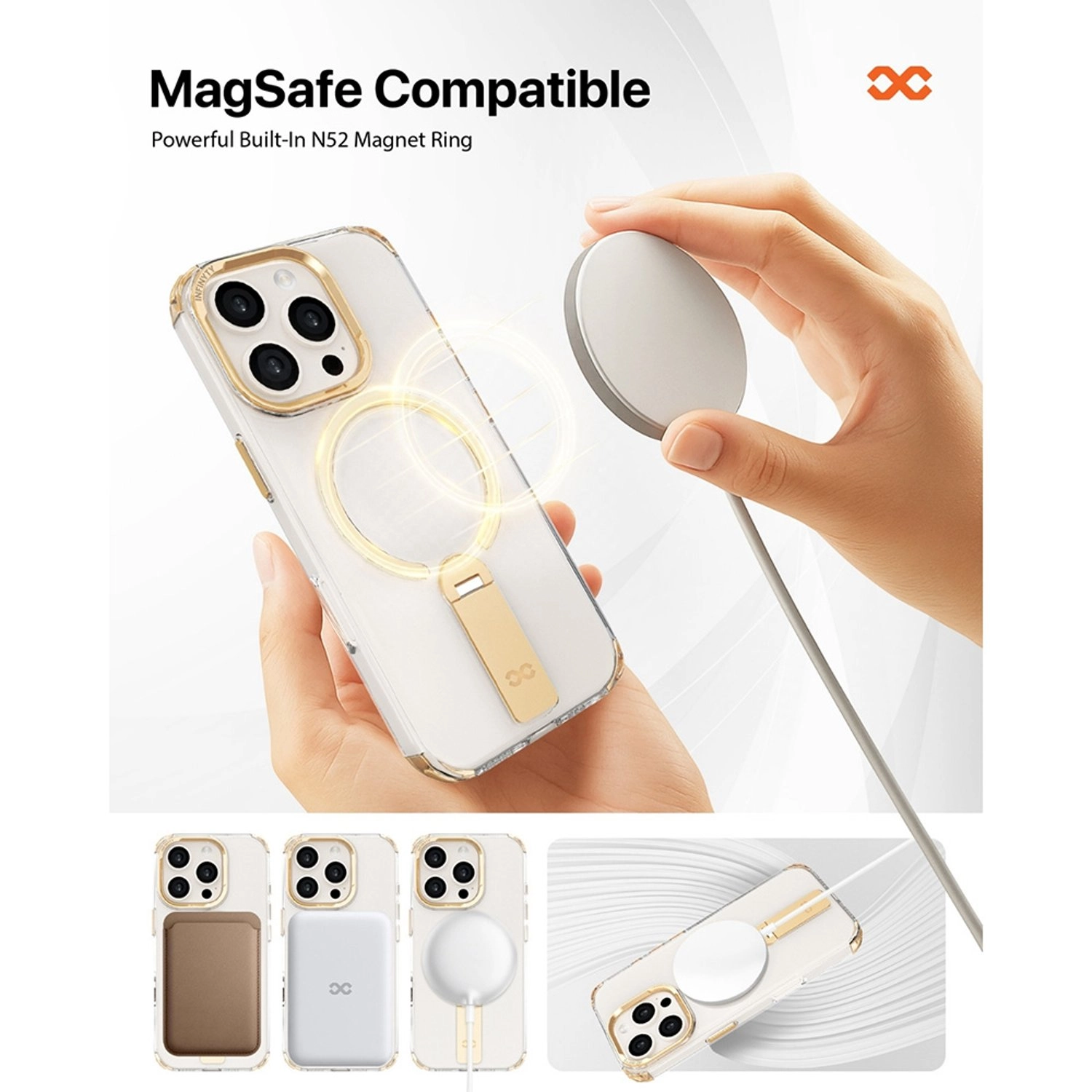 Aurum Transparent Case for iPhone 16 Pro Max