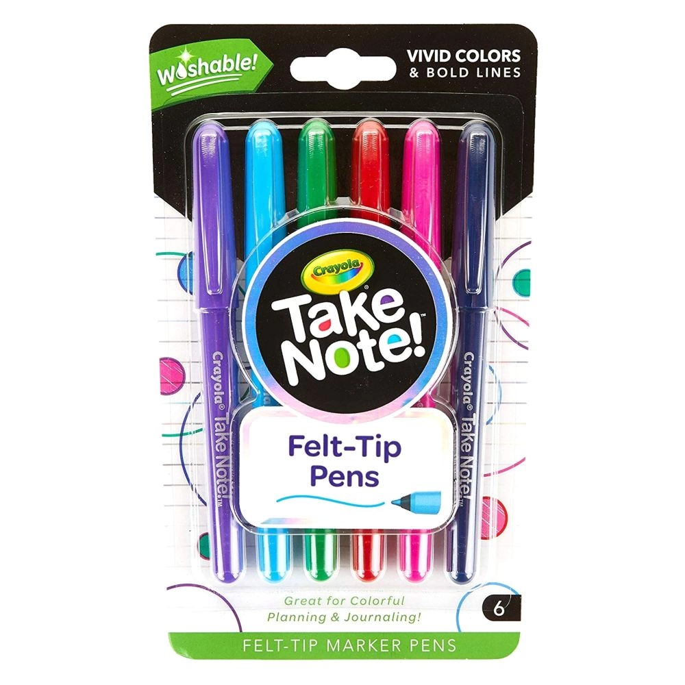 Crayola Take Note - Set of 6