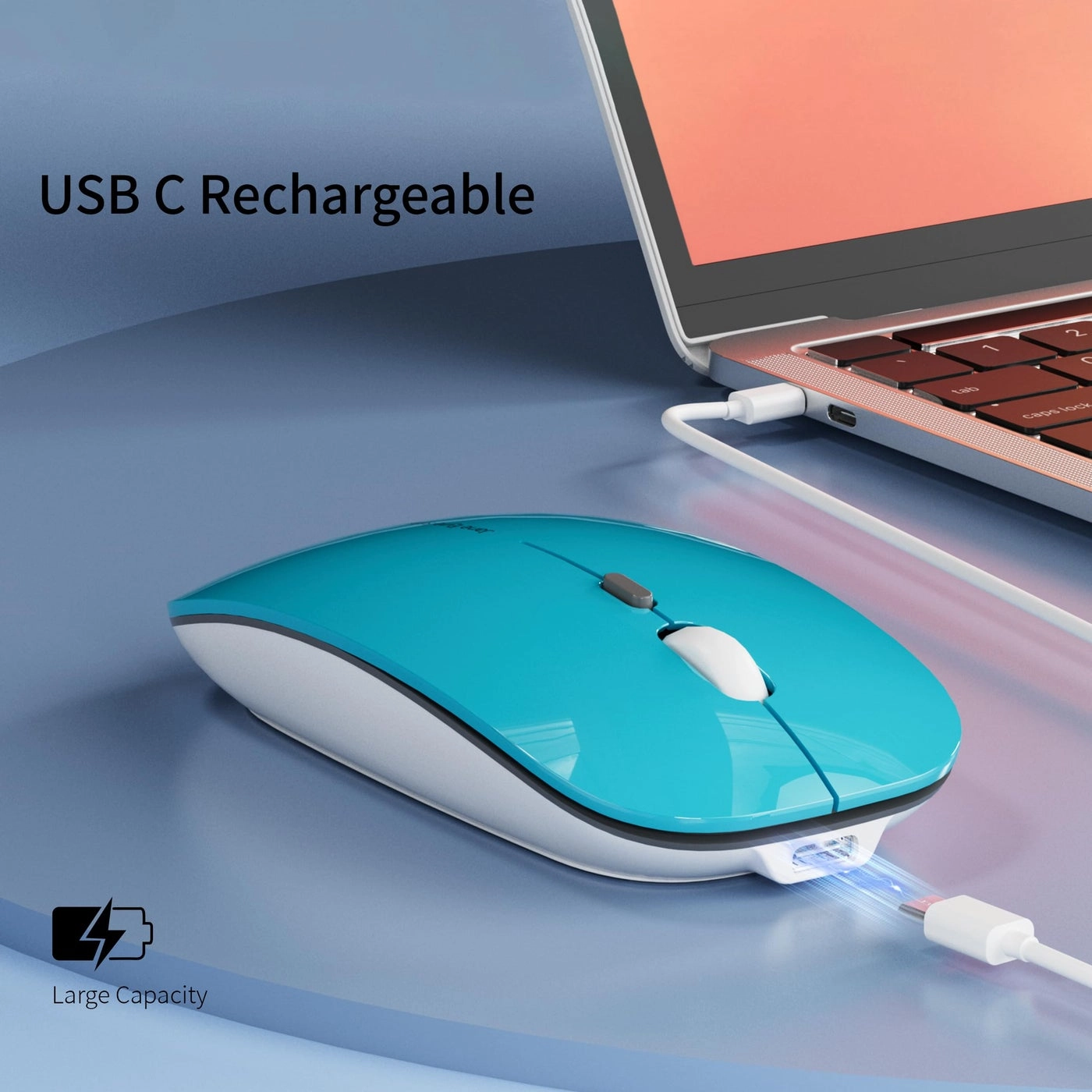 Q5 Slim Rechargeable Mouse - Wireless