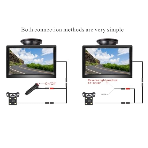 AHD Car Reversing Camera Kit - Night Vision 1080P