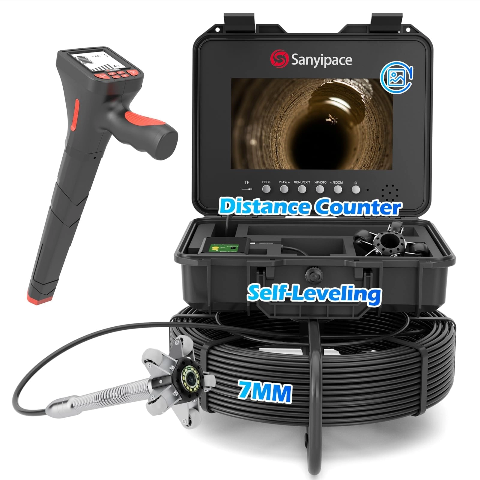 Drain camera - 50M/165FT 5mm