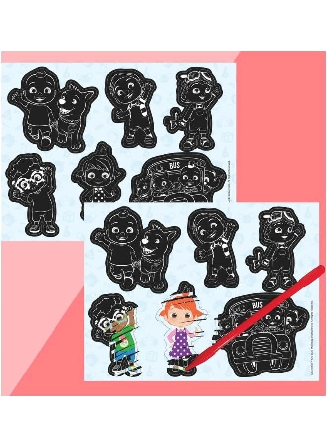 Cocomelon Ultimate Scratch Surprise Activity Kit - 3+