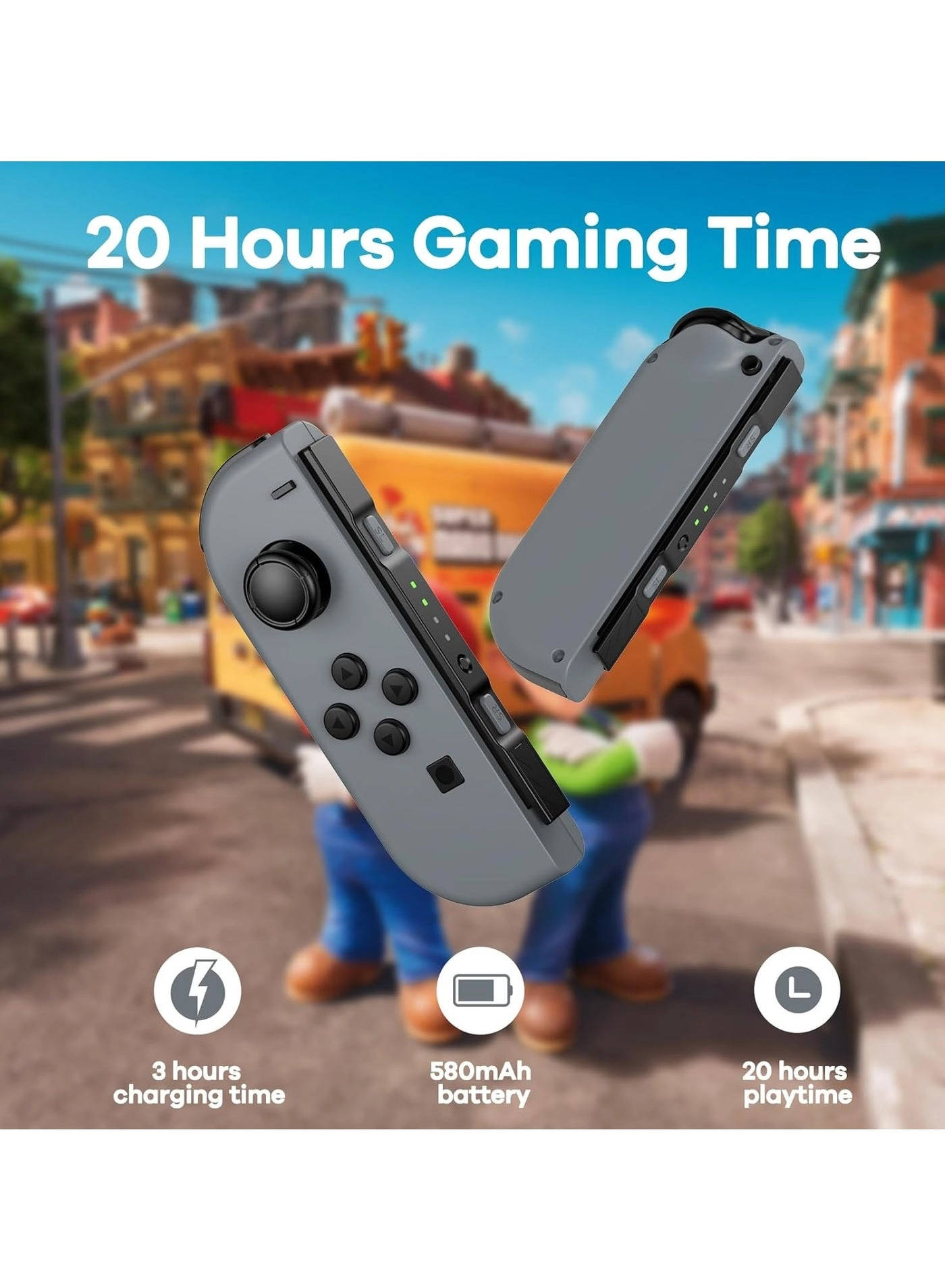 JOY-04 - Blue & Green Nintendo Switch