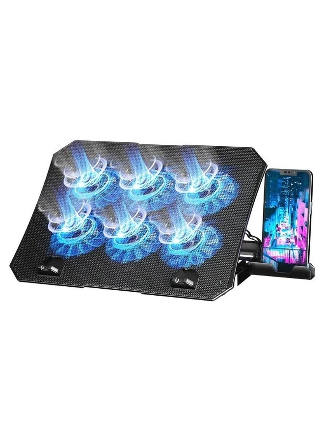 ICE COOREL Laptop Cooling Pad - 6 fans 12-18 inch
