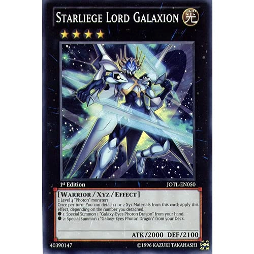 Konami YuGiOh Starliege Lord Galaxion JOTL-EN050