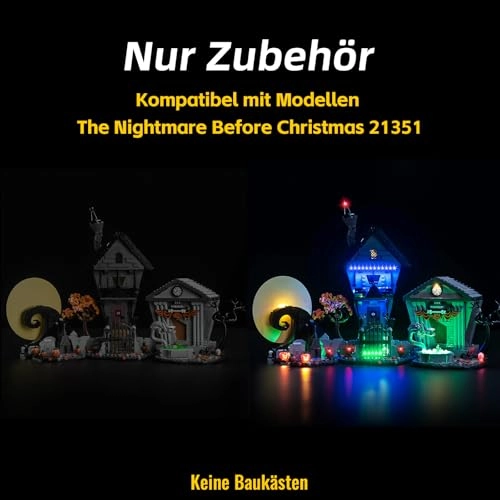 21351 The Nightmare Before Christmas - LED Light Set Standard Version