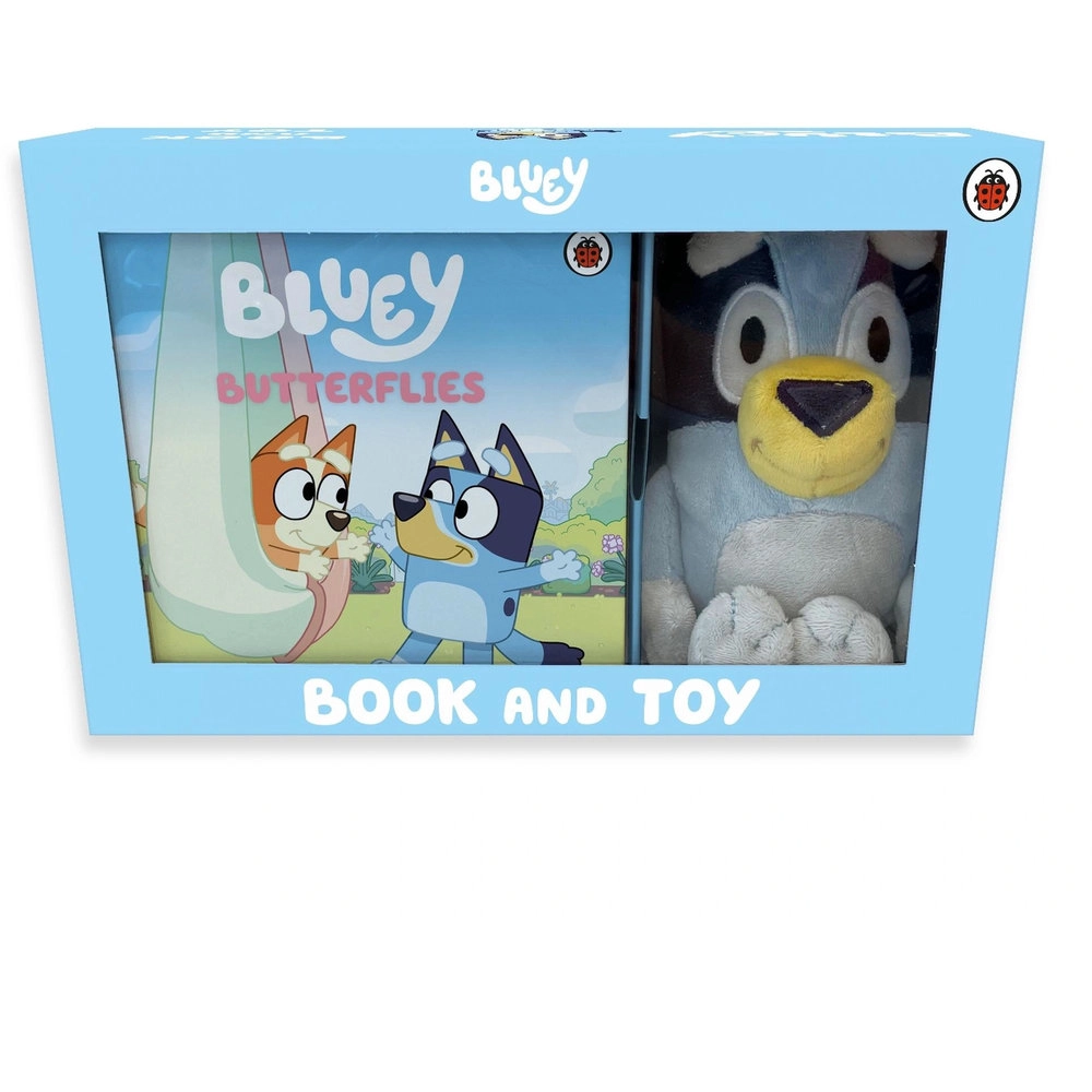 Ladybird Butterflies + Bluey plush