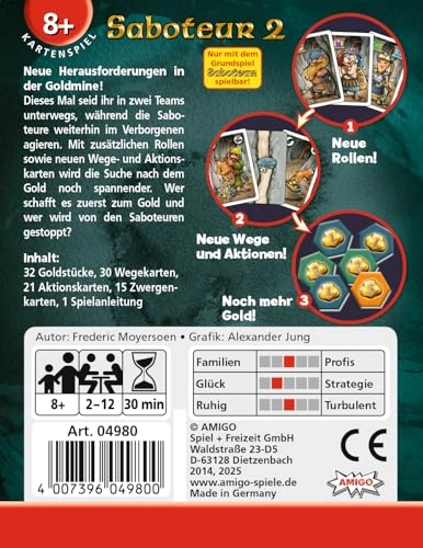 Saboteur 2 - Card Game