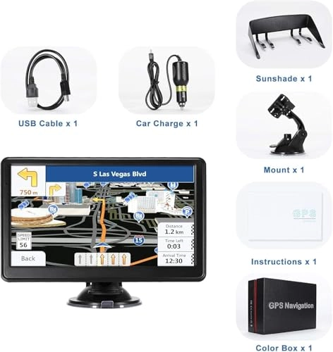 Car GPS Navigator - 7 inch