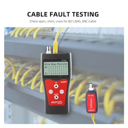 NF-300 - RJ45 RJ11 BNC USB open short crossover crosstalk