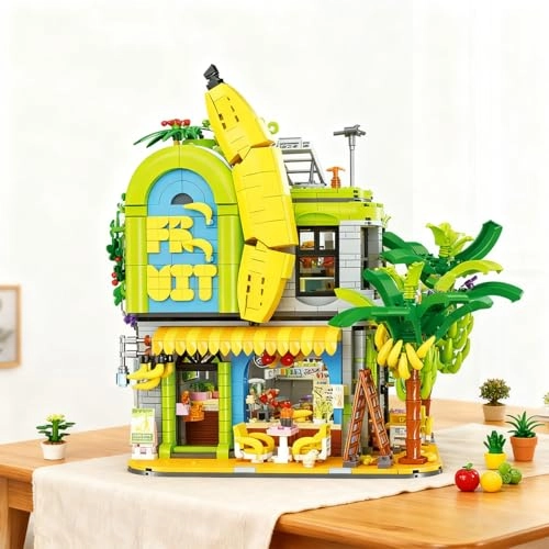 Banana Store Architecture Building Block - 2848 pcs