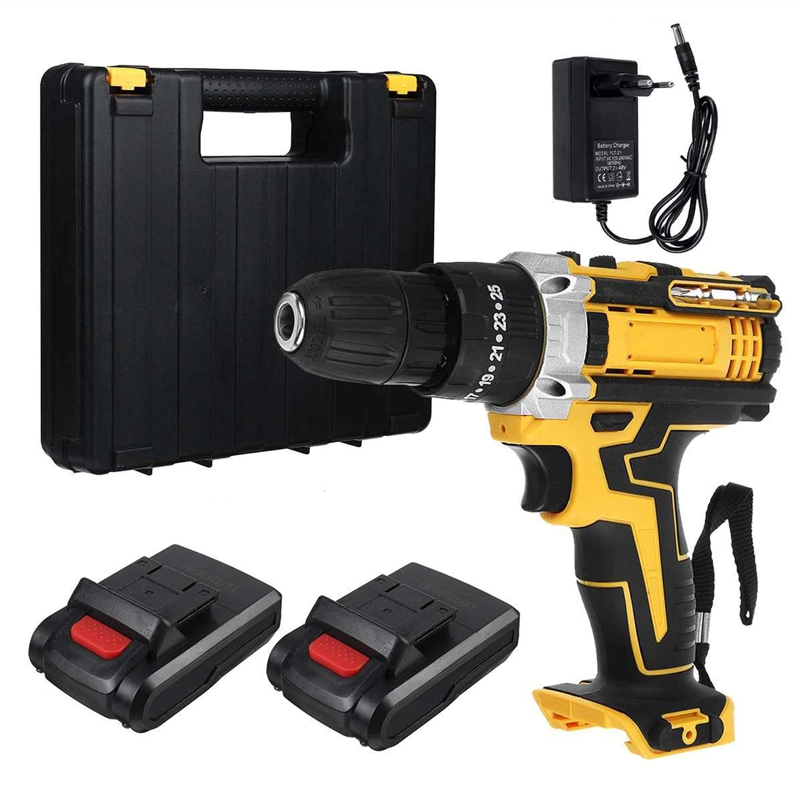 Cordless Brushless Electric Drill - 1500mA