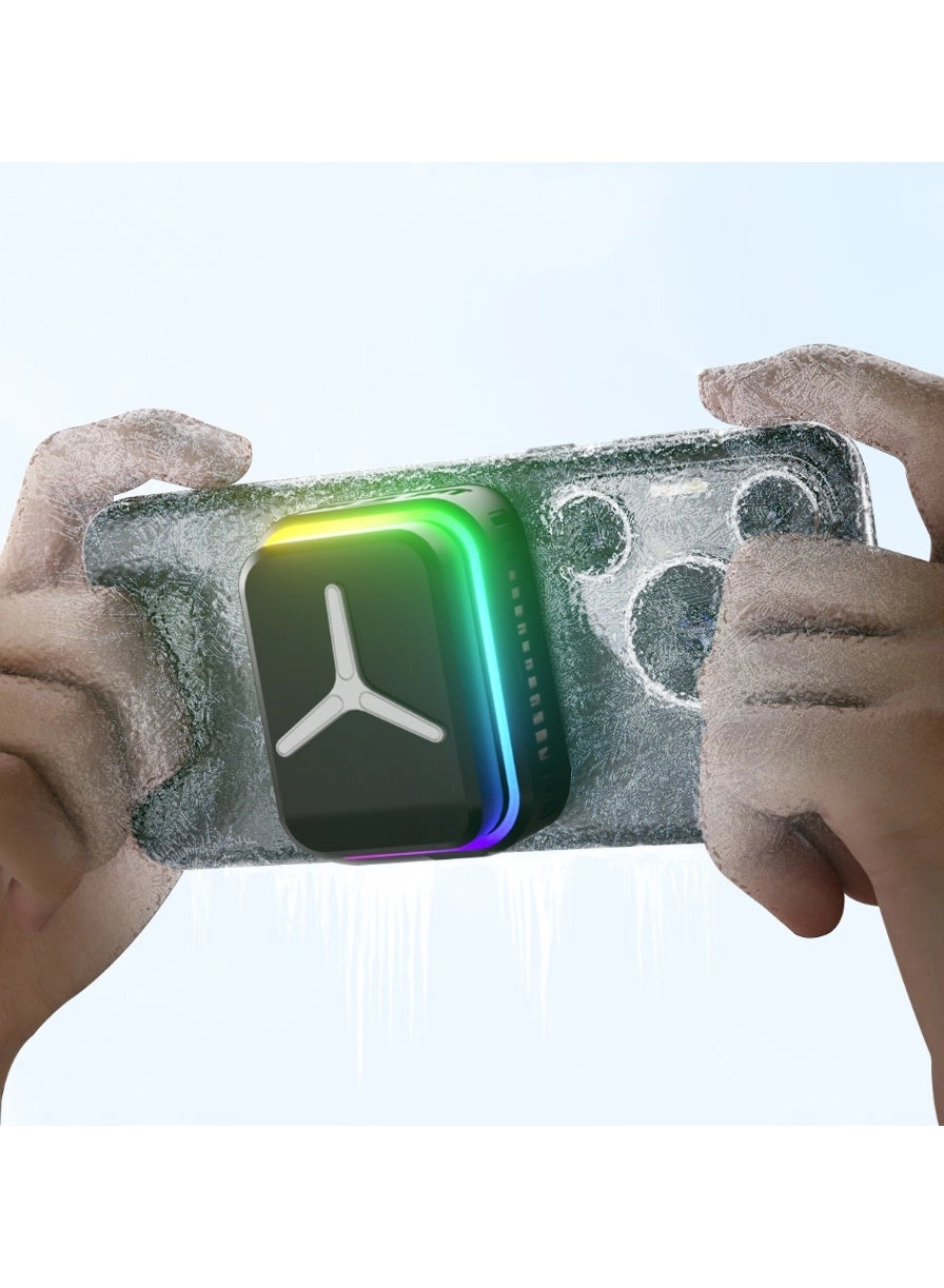 Phone Cooler - Magnetic RGB Black