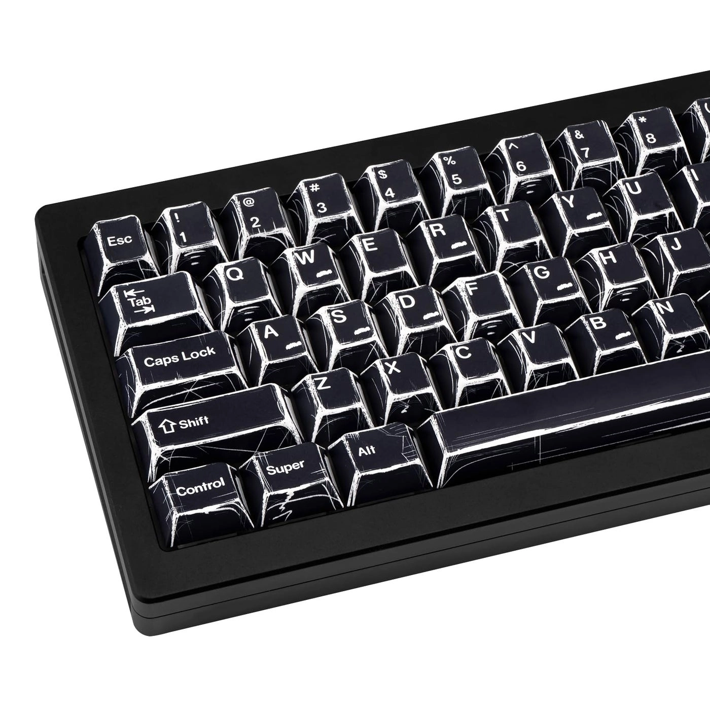 Manga Style PBT Keycaps Set - keyboard