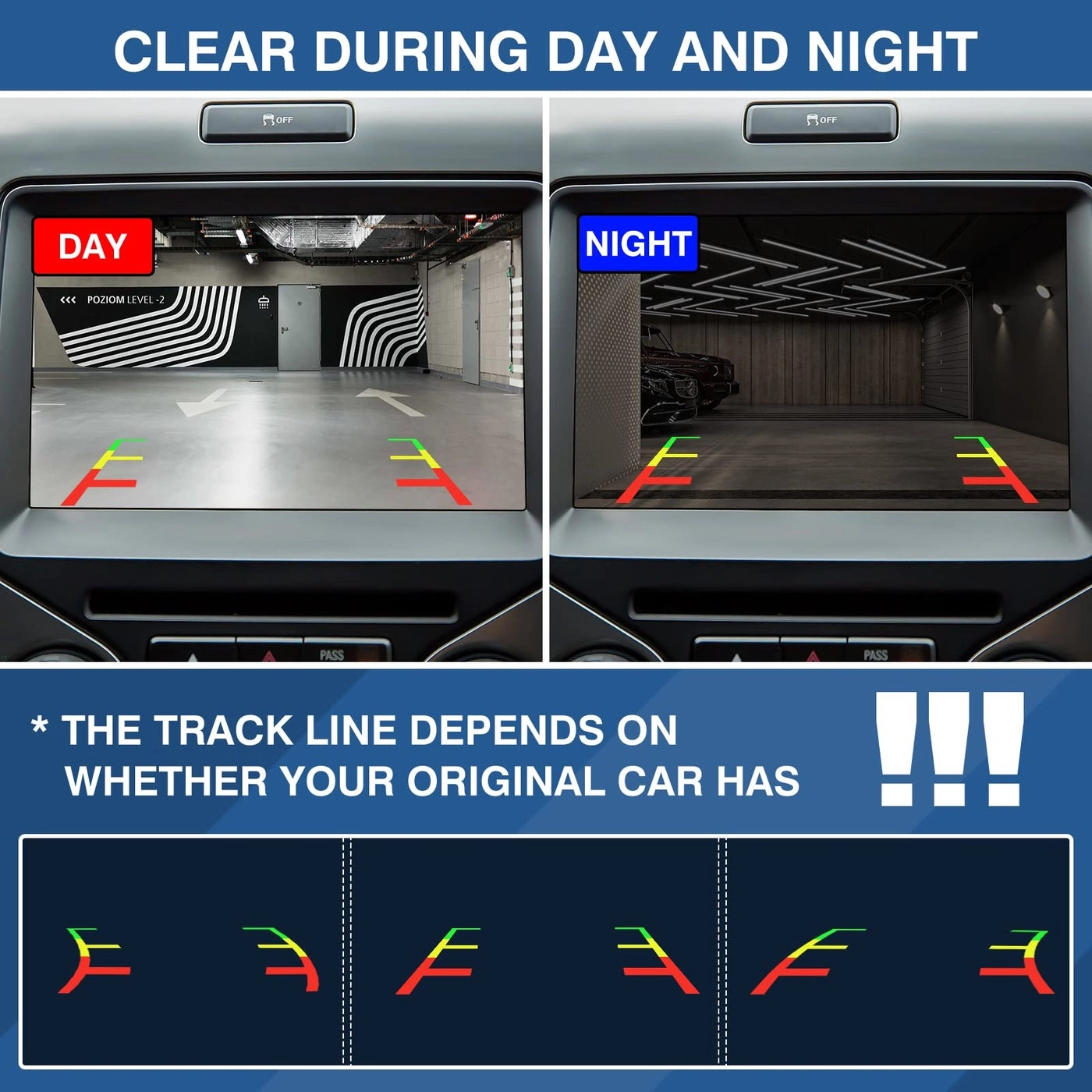Rear View Backup Camera - Night vision