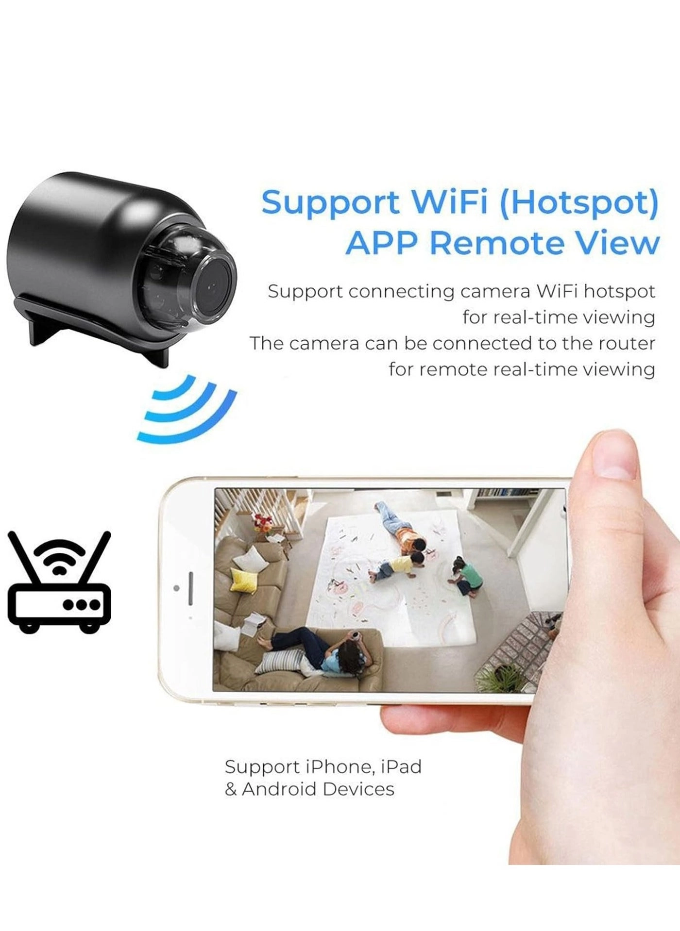 Mini WiFi Camera 1080P