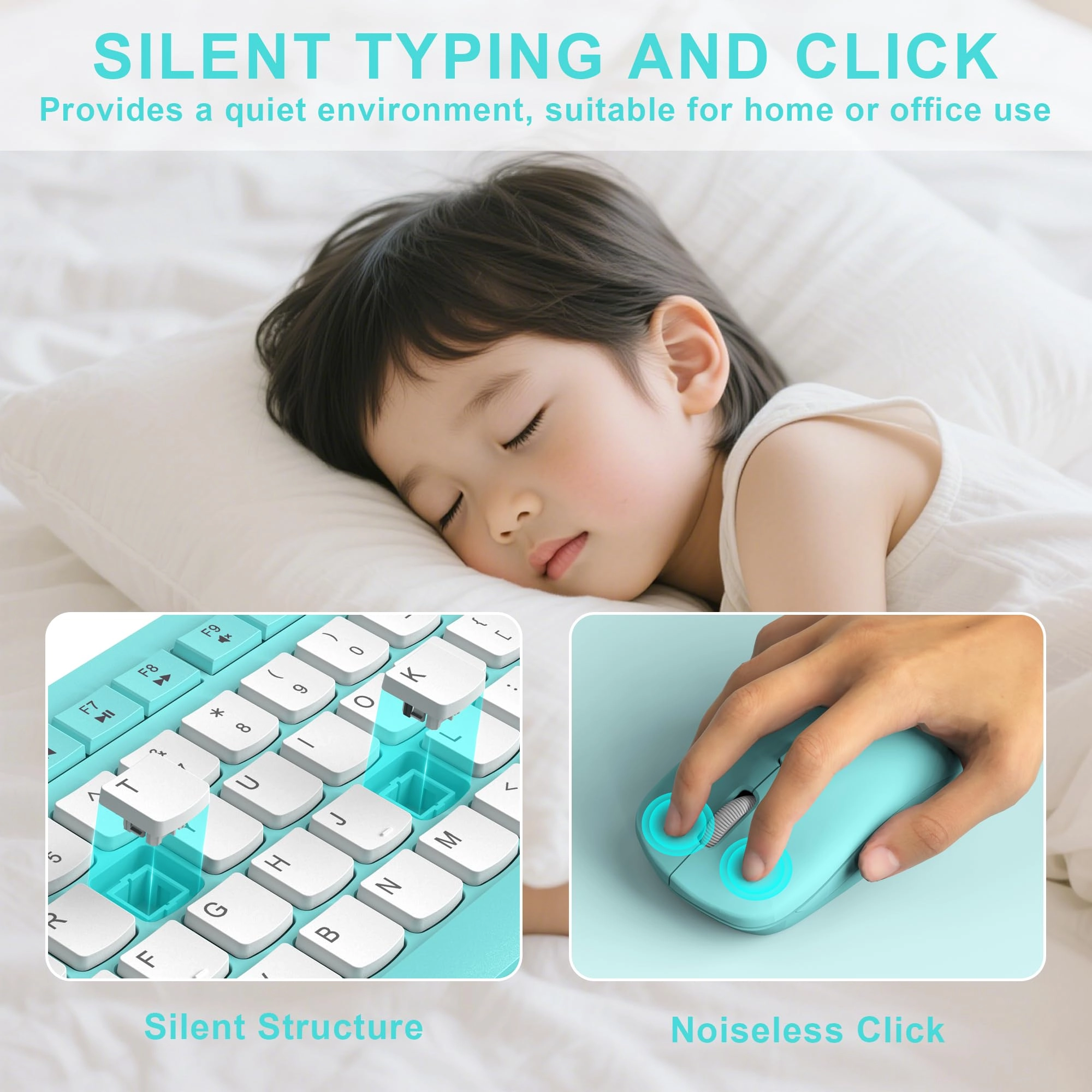 Ergonomic Wireless Keyboard - Wired