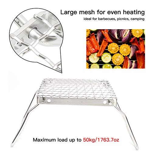 Folding Grill - gas stove alcohol wood