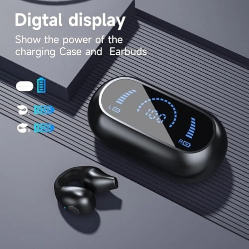 Open Ear Clip Headphones - Wireless Earbud