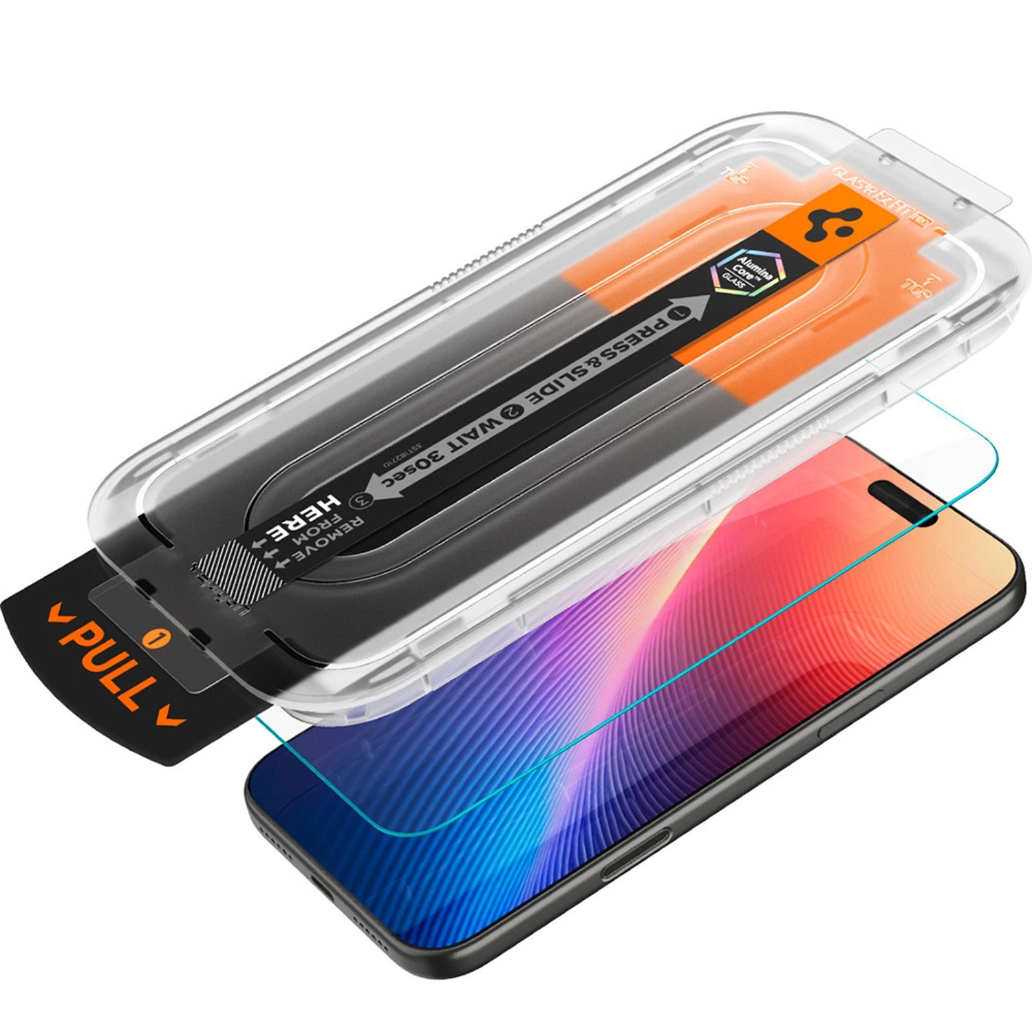 Clear Case With Screen Protector And Lens Protector for iPhone 17 Pro