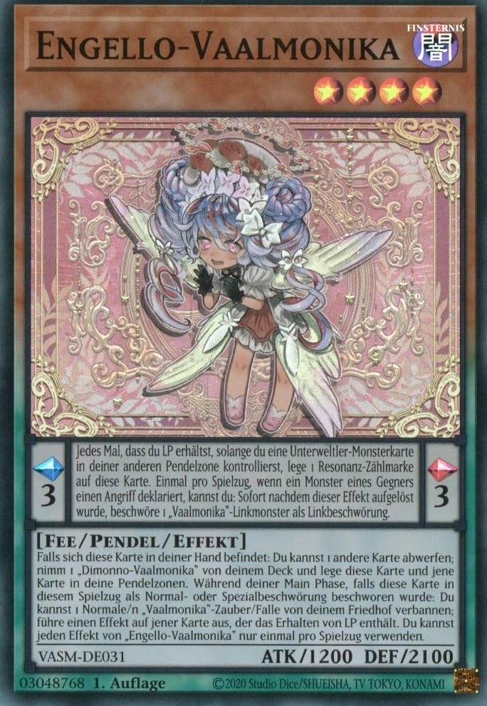 MZTCG Yugioh Engello-Vaalmonika VASM-DE031 - German