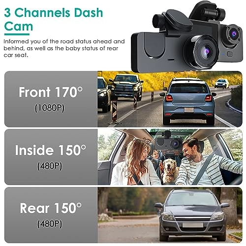 Dash Cam 1296P