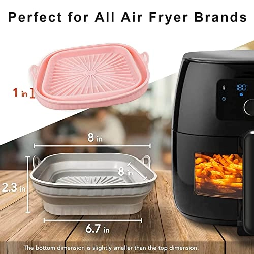 Air Fryer Silicone Liner - Silicone 2Pcs