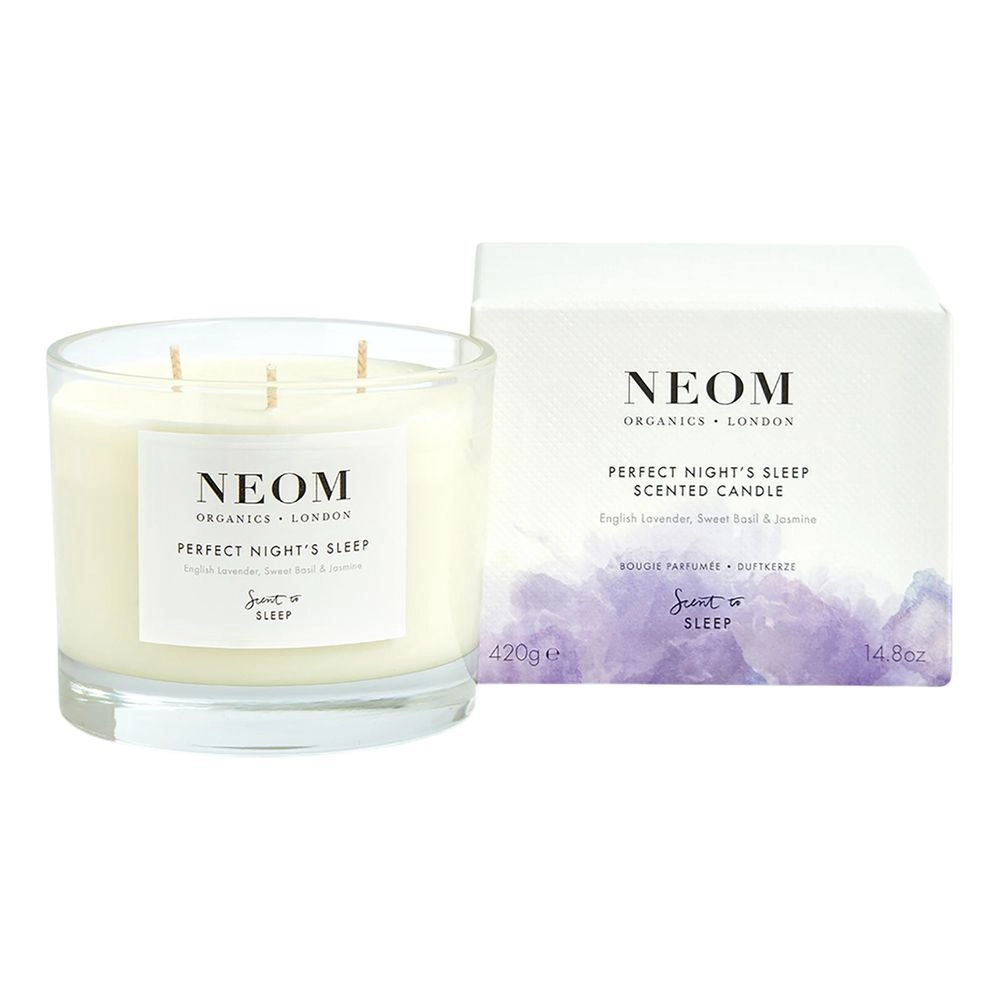 NEOM WELLBEING Perfect Night's Sleep - English Lavender / Sweet Basil / Jasmine 3 Wick