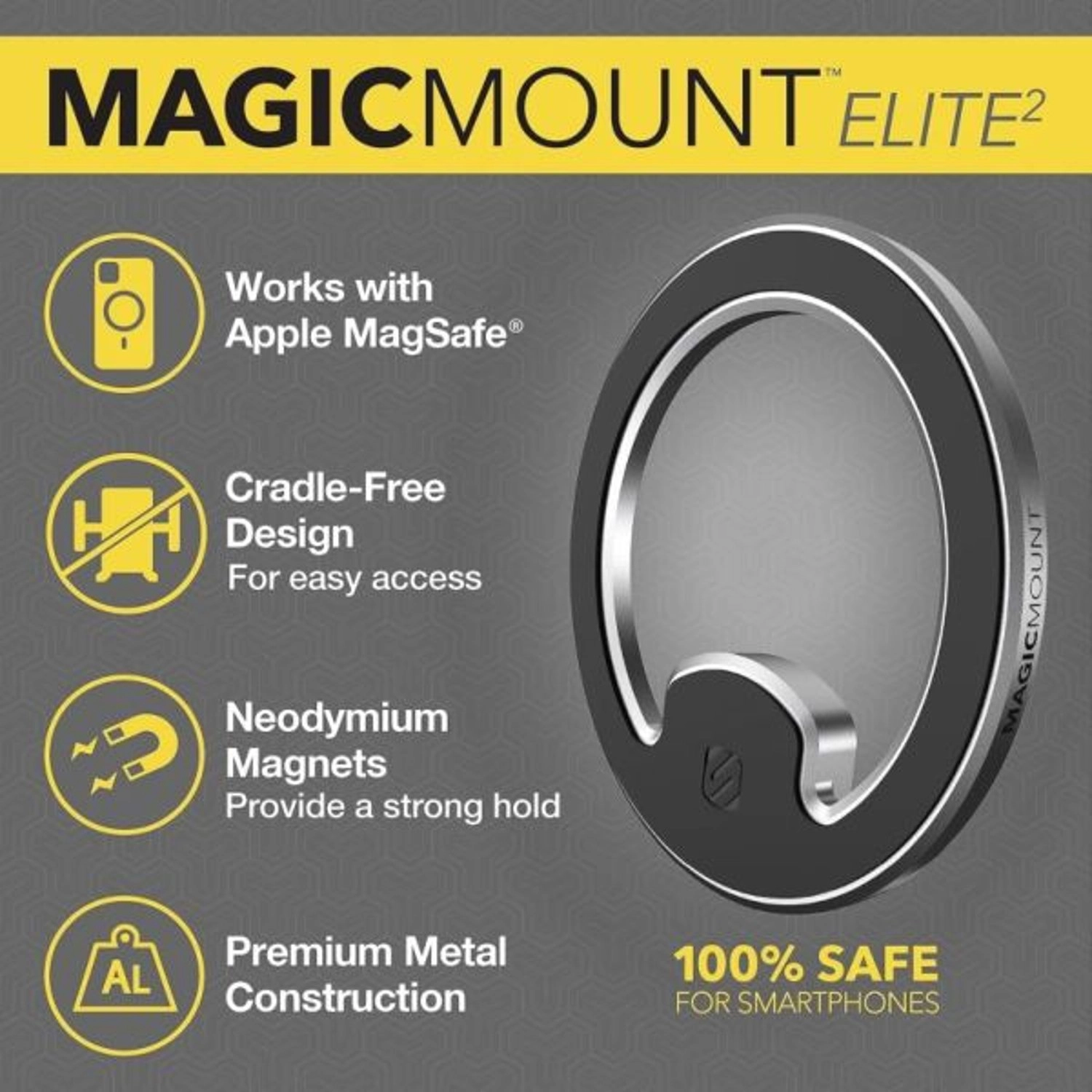 MagicMount Elite2 - MagSafe Car Vent Mount