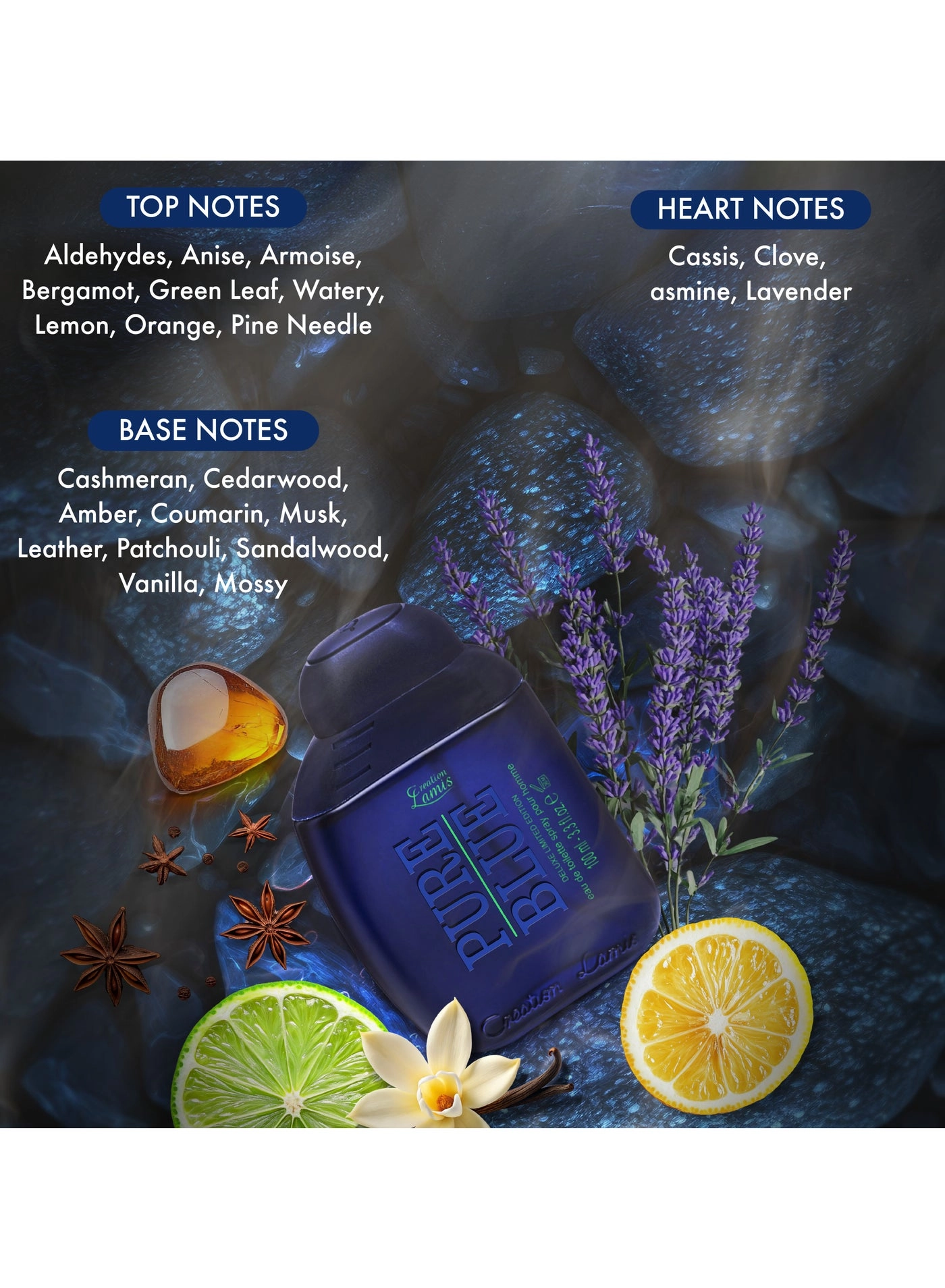 Pure Blue Eau de Toilette 100ml