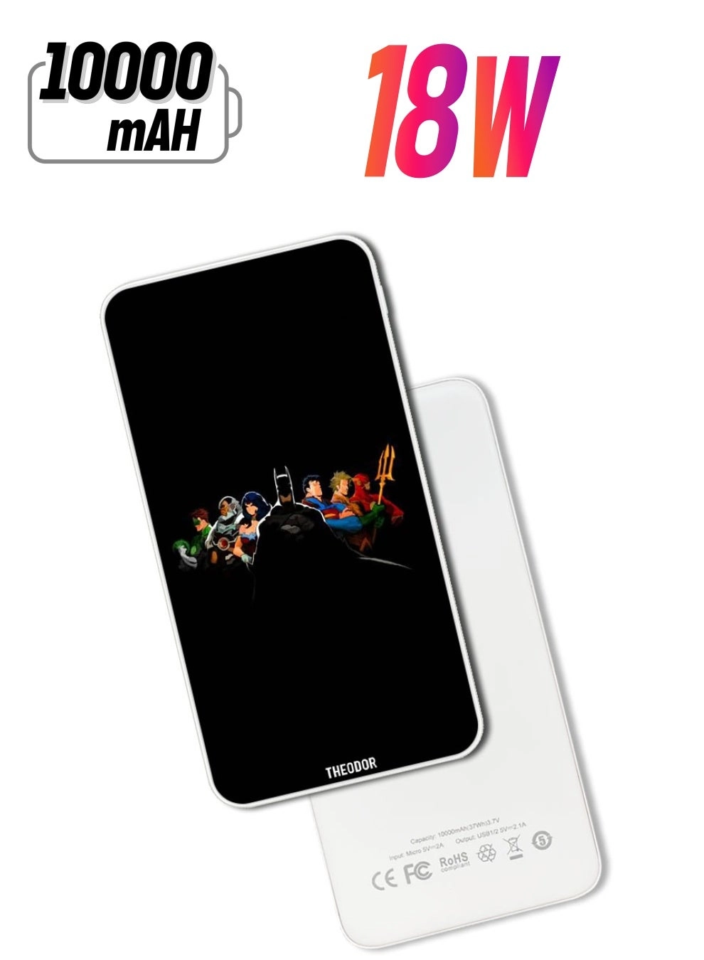 Theodor PPBA601 - 10000 mAh 18W