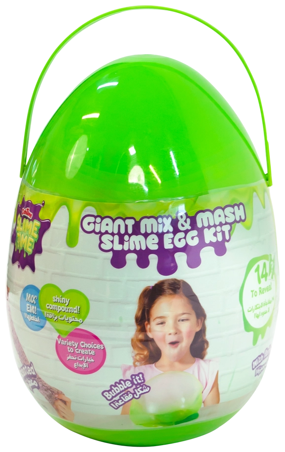 DohTime Slime time Giant Mix & Mash Egg Kit - 3 +